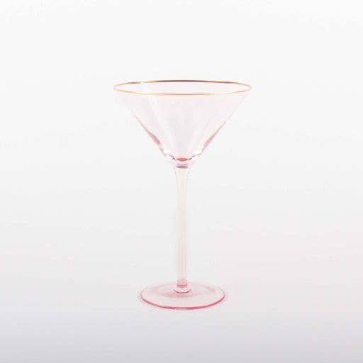8 Oak Lane - Light Pink Martini Glass