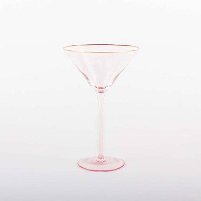 8 Oak Lane - Light Pink Martini Glass