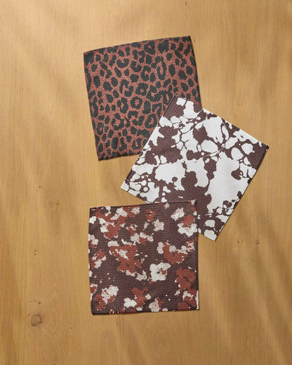 Midnight Vine Noir Dishcloth Set
