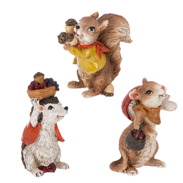 Fall Critter Mini Figurine