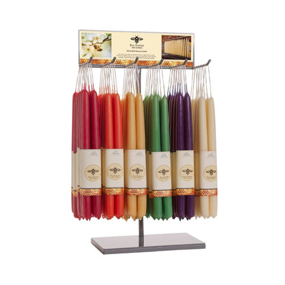 Velas cónicas de cera de abeja 100% pura