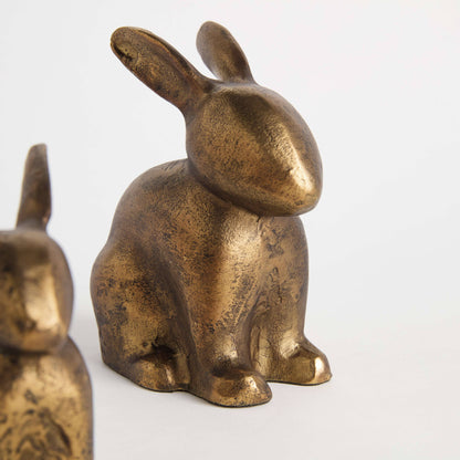 SITTING RABBIT SCULPTURE- Set of 2