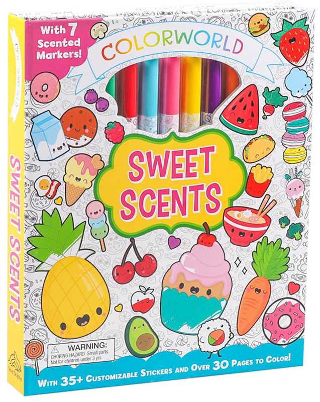 ColorWorld: Sweet Scents by Editors of Silver Dolphin Books