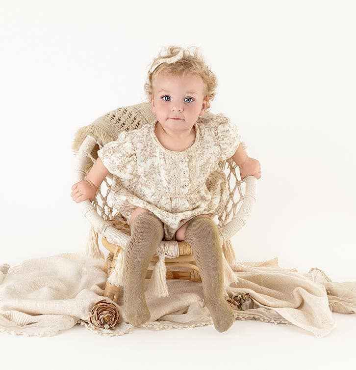 Elodie Short Sleeve Romper Set