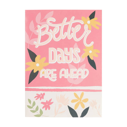 Divinity Boutique - Boxed Cards: 12CT Get Well - Yellow & Peach Floral
