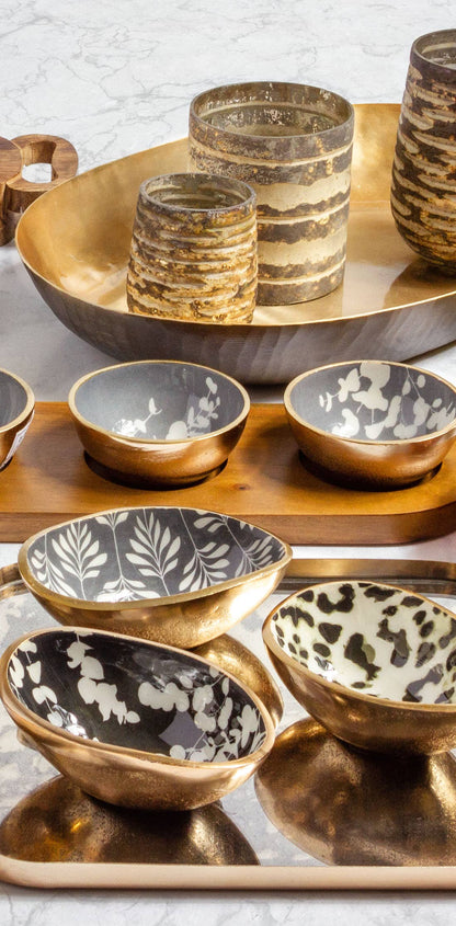 Gold Trays set of 2