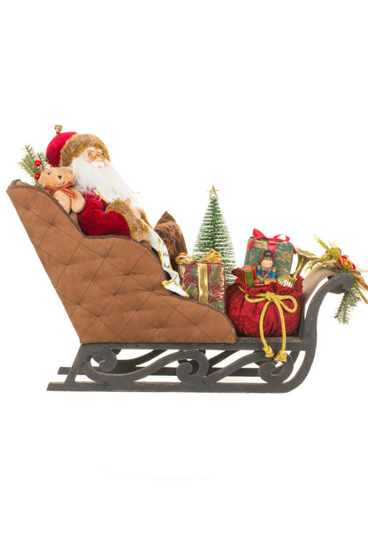 Brown Santa's Sleigh
