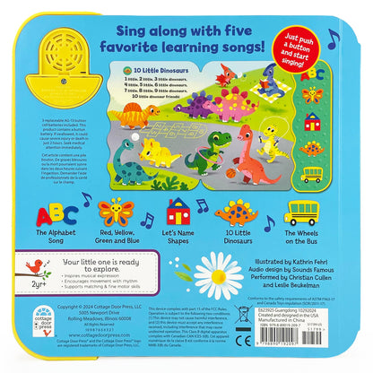 ABC and 123 Interactive Songbook Early Learning Concepts
