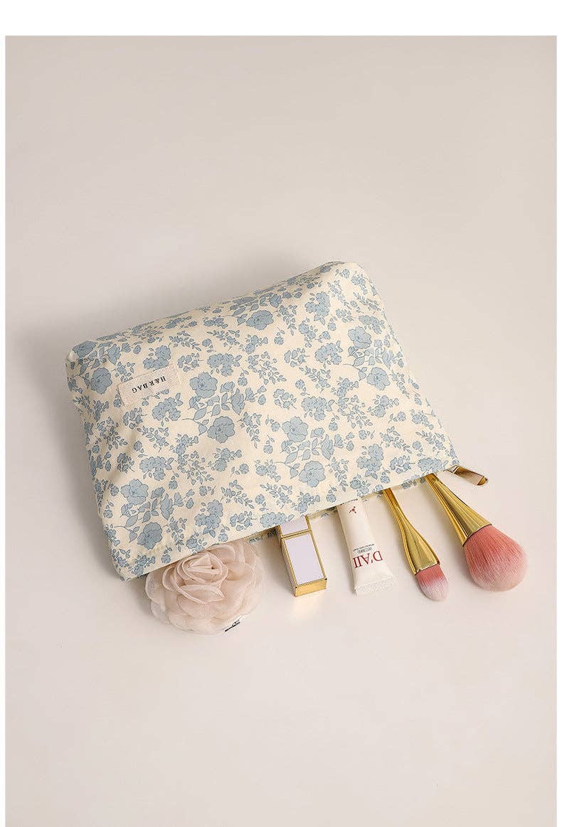 Neceser con estampado floral sencillo y dulce DPB1008