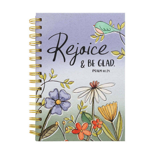 Guided Journal: Happy Flowers & Bird Rejoice (Psalm 118:24)