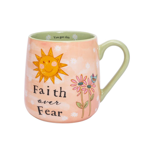 Divinity Boutique - Mug: Faith Over Fear