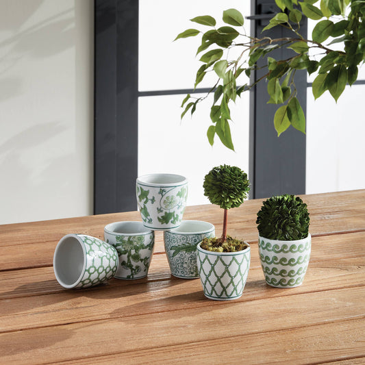 Imperial Mini Flower Pots Set of 6