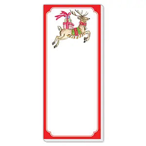 Skinny Notepad Handpainted Prancer w/Pckgs