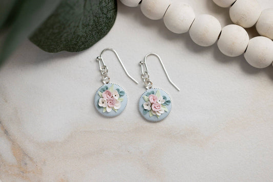 Silver Bridgerton Inspired Bezel Bouquet