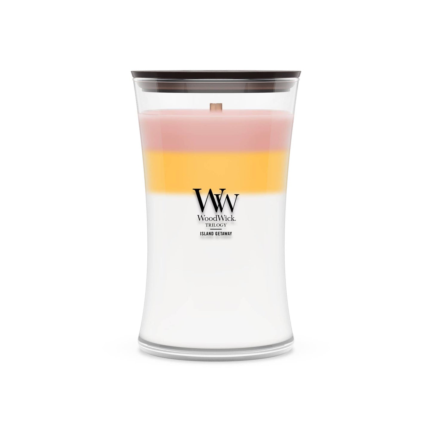 Island Getaway Trilogy Medium Hourglass Candle, 9.7 oz