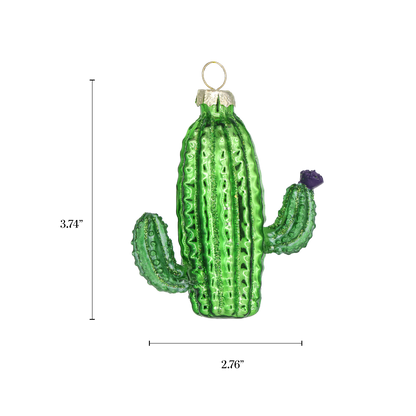 Cactus Christmas Ornaments Handmade Unique Vintage