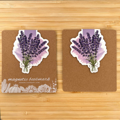 Lavender Magnetic Bookmark