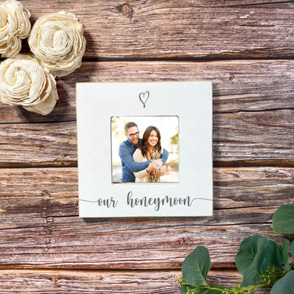Our Honeymoon Picture Frame, Honeymoon and Wedding Gift
