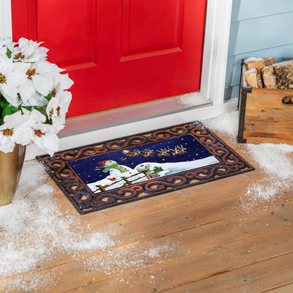 Santa & Snowman Sassafras Switch Mat