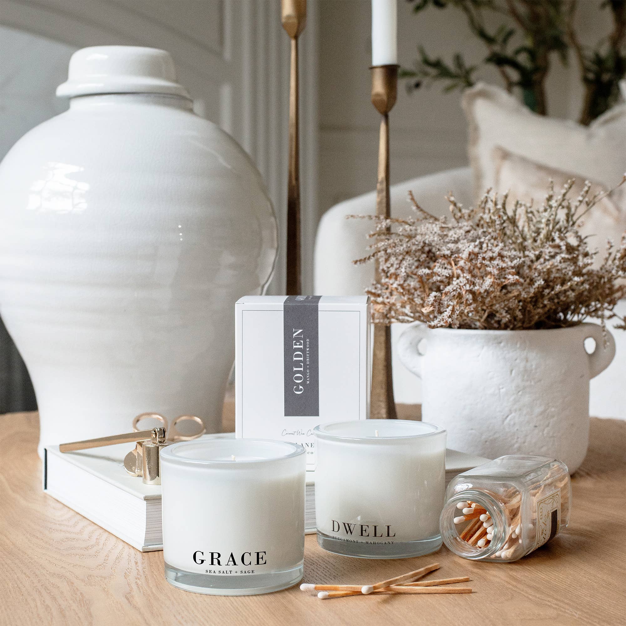 GRACE Sea Salt + Sage Candle