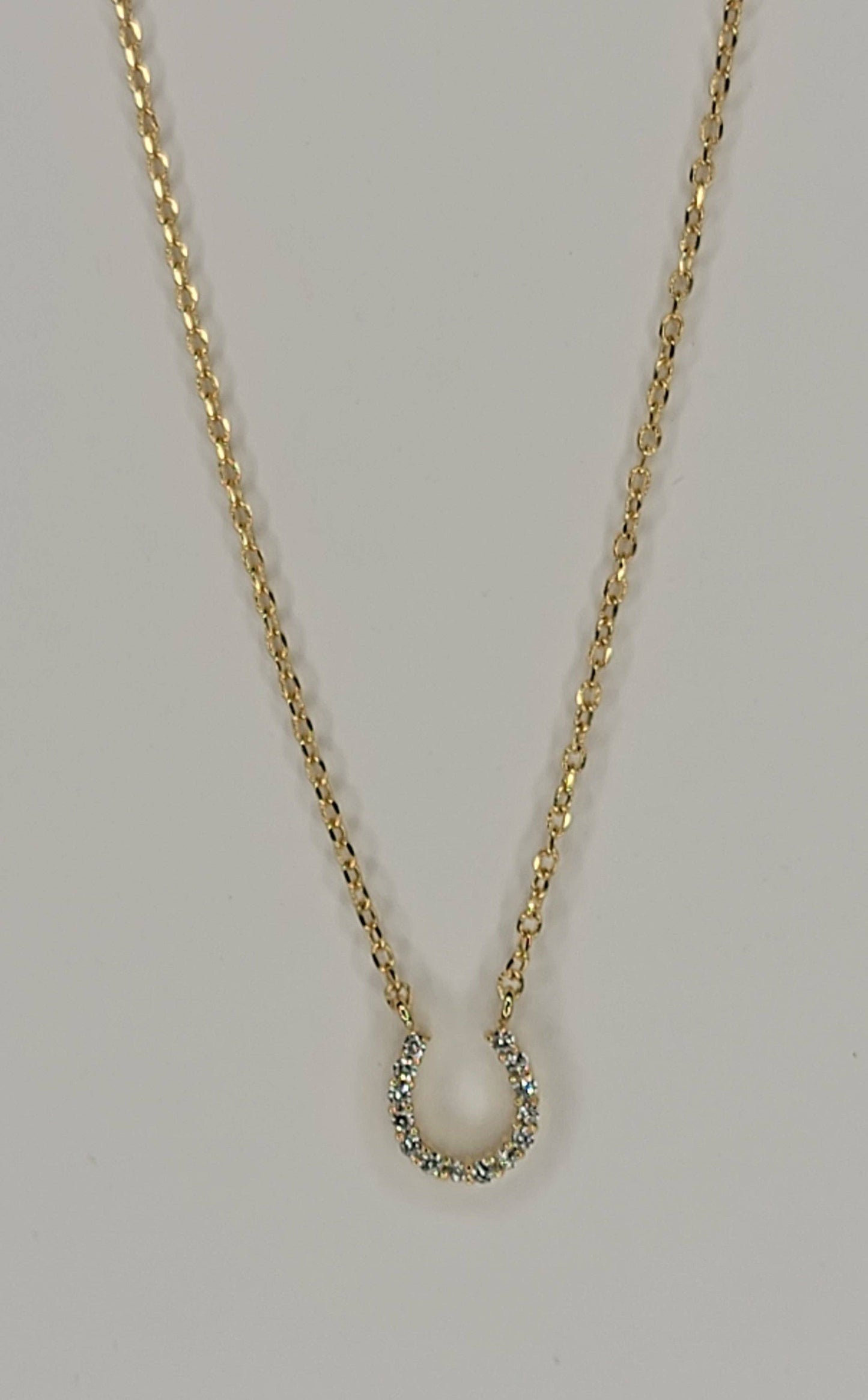 Mini Horseshoe Necklace