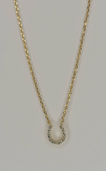 Mini Horseshoe Necklace