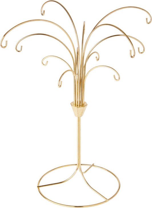 12 Arm Ornament Stand, Tree, 11.5" H x 10" W x 10" D