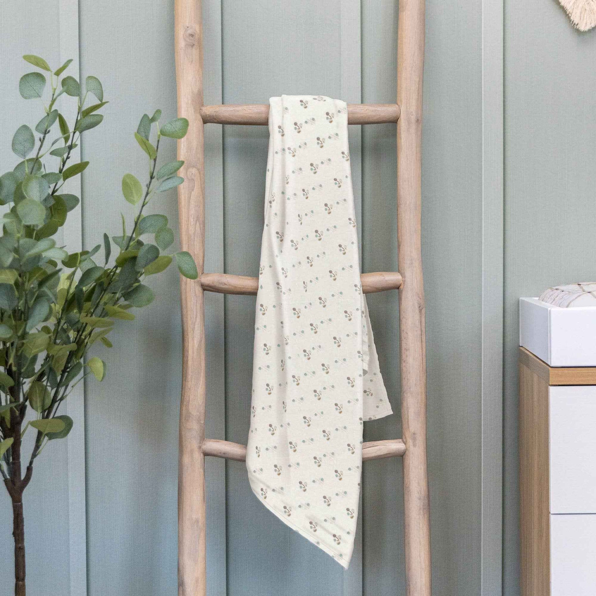 Crane Baby - Organic Cotton Poppy Single Swaddle