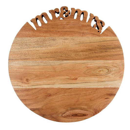 Mr & Mrs Cutting Board