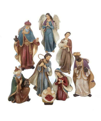 6.25"RESIN NATIVITY SET 8PC