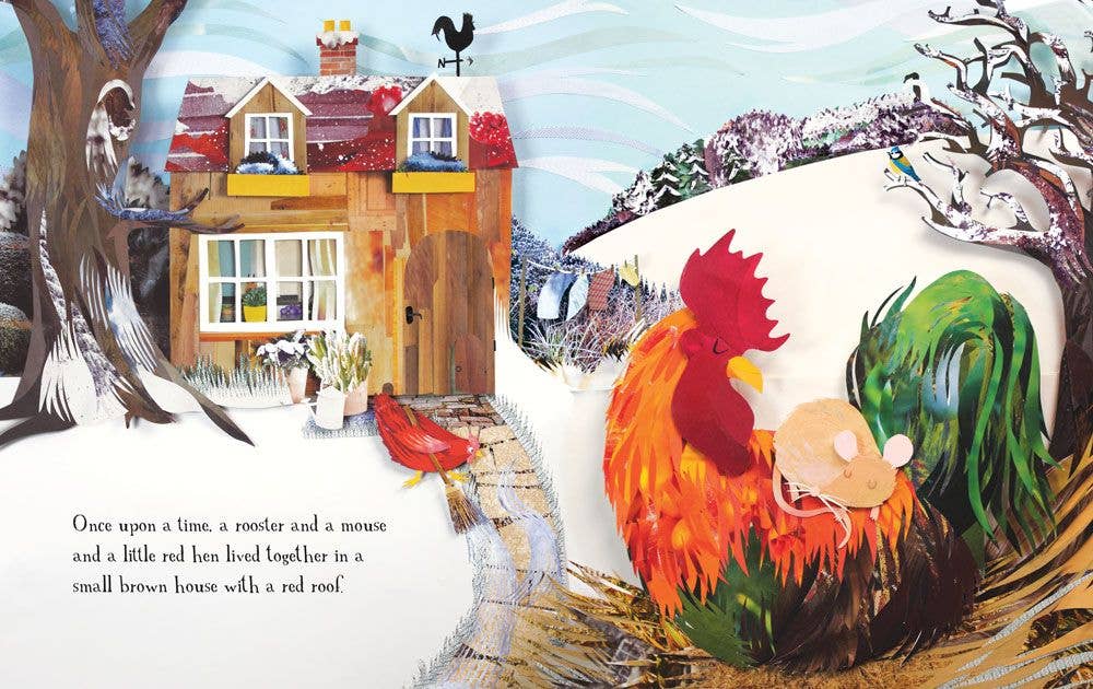 El libro infantil La gallinita roja
