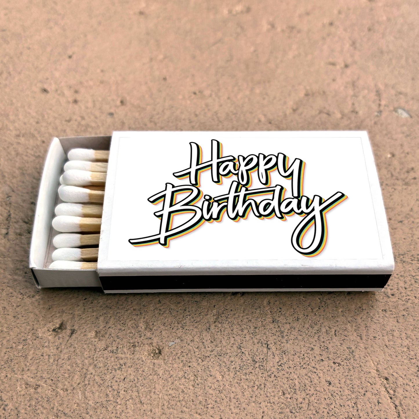 Happy Birthday Matches • Home Decor Matchbox