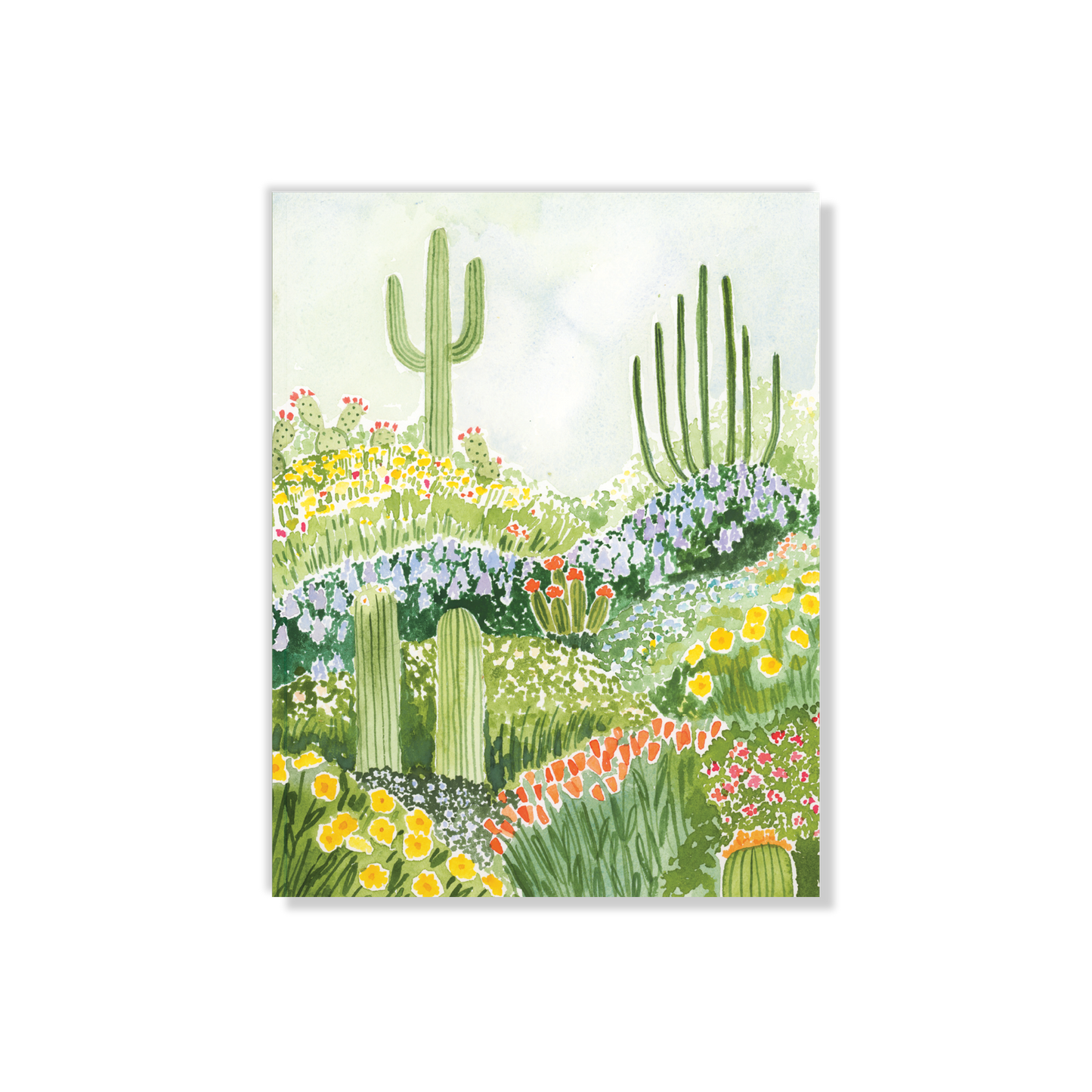 Desertscape Medium Layflat Notebook