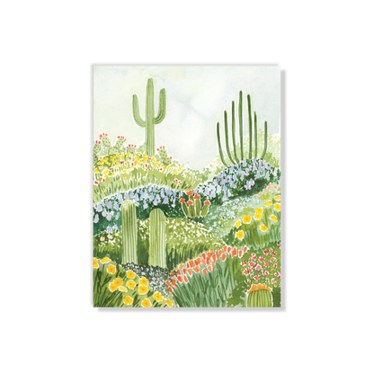 Desertscape Medium Layflat Notebook