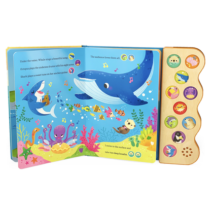 Busy Noisy Ocean Interactive Sound Book