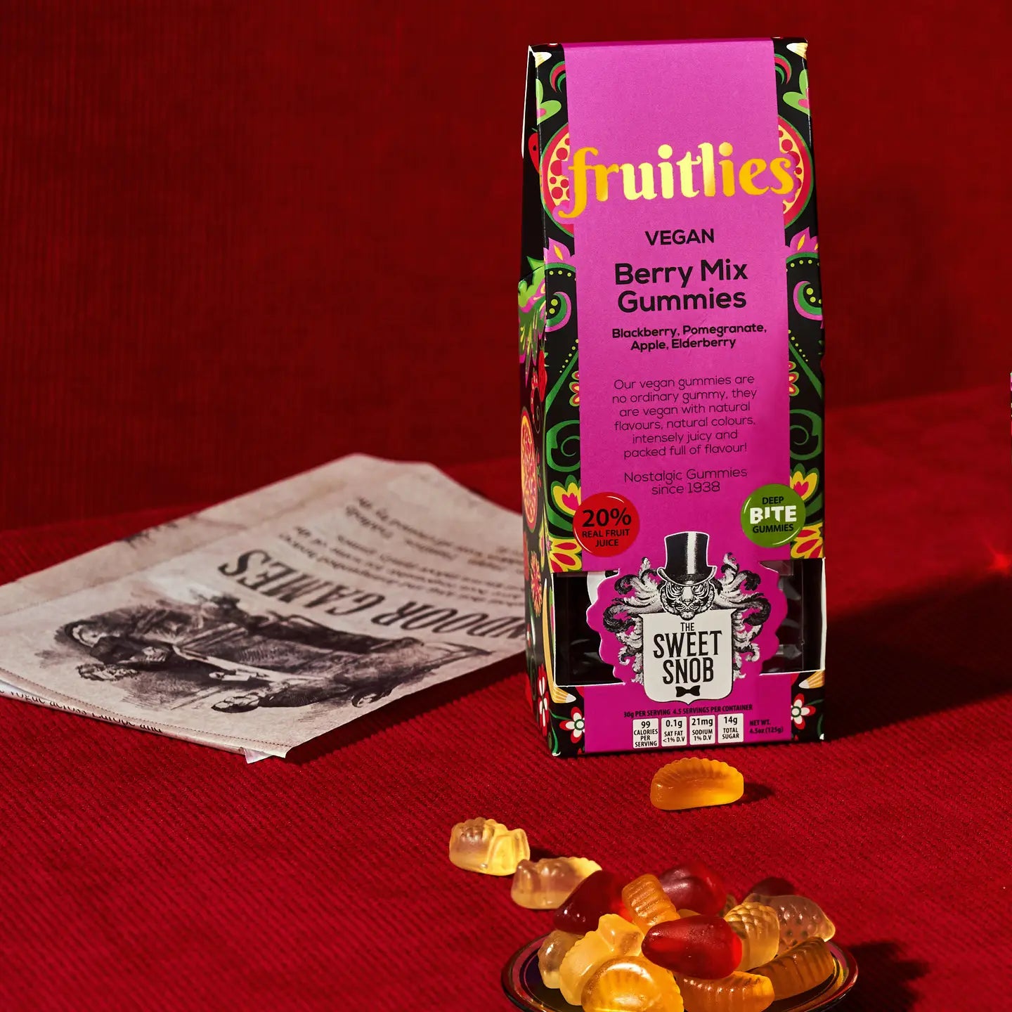 Fruitlies-Berry Mix Gummies-4.5oz