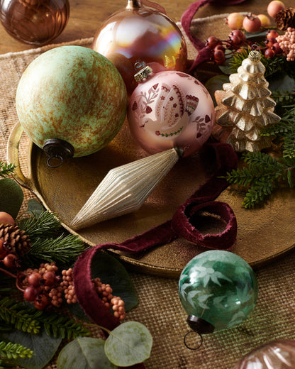 4.5" Glitter Tree Ornament product photo