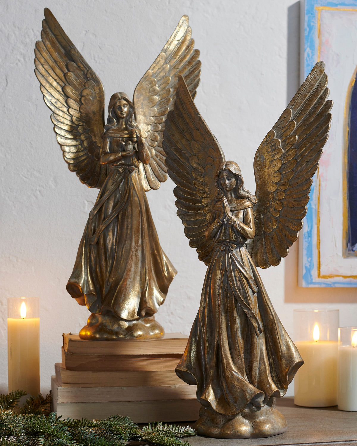17" Gold Angels product photo