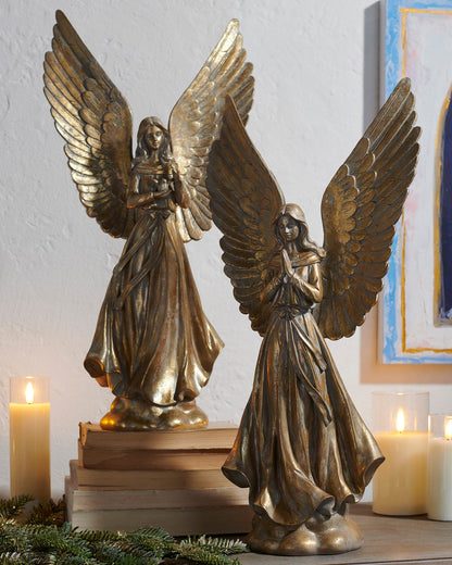 17" Gold Angels product photo