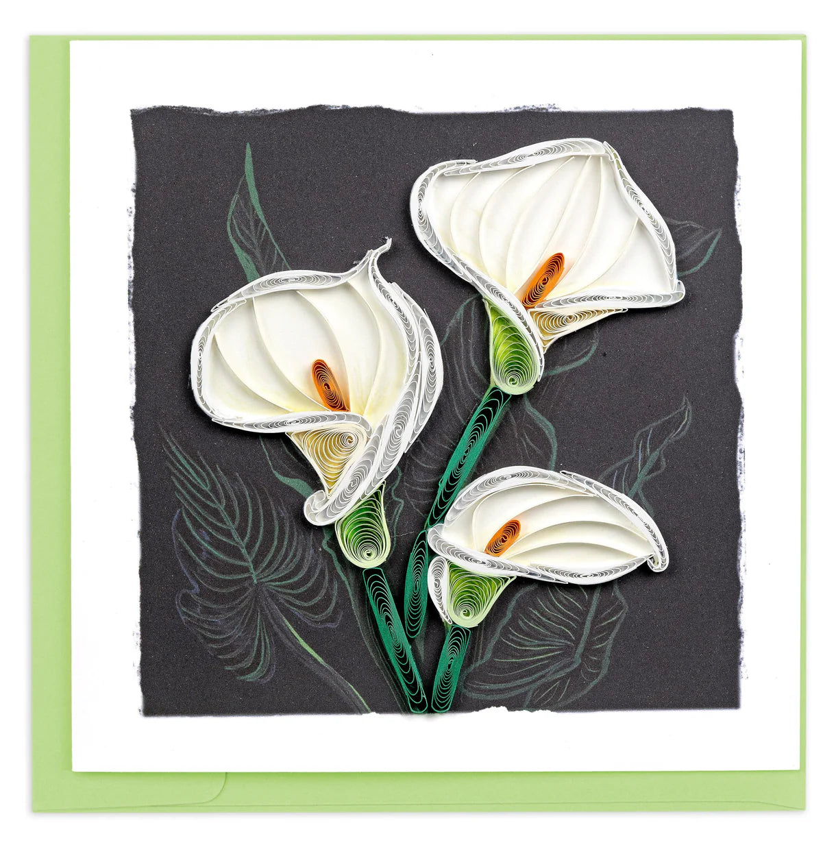 QuillingCard Lirio de Cala