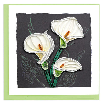 QuillingCard Lirio de Cala