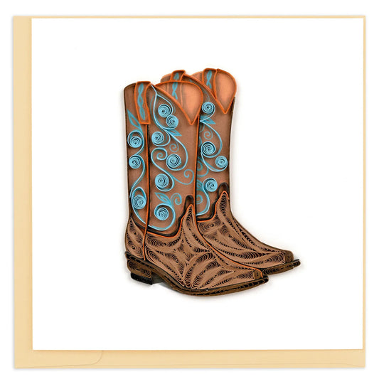 Botas de Vaquero de QuillingCard