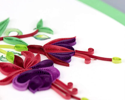 QuillingCard Fucsia