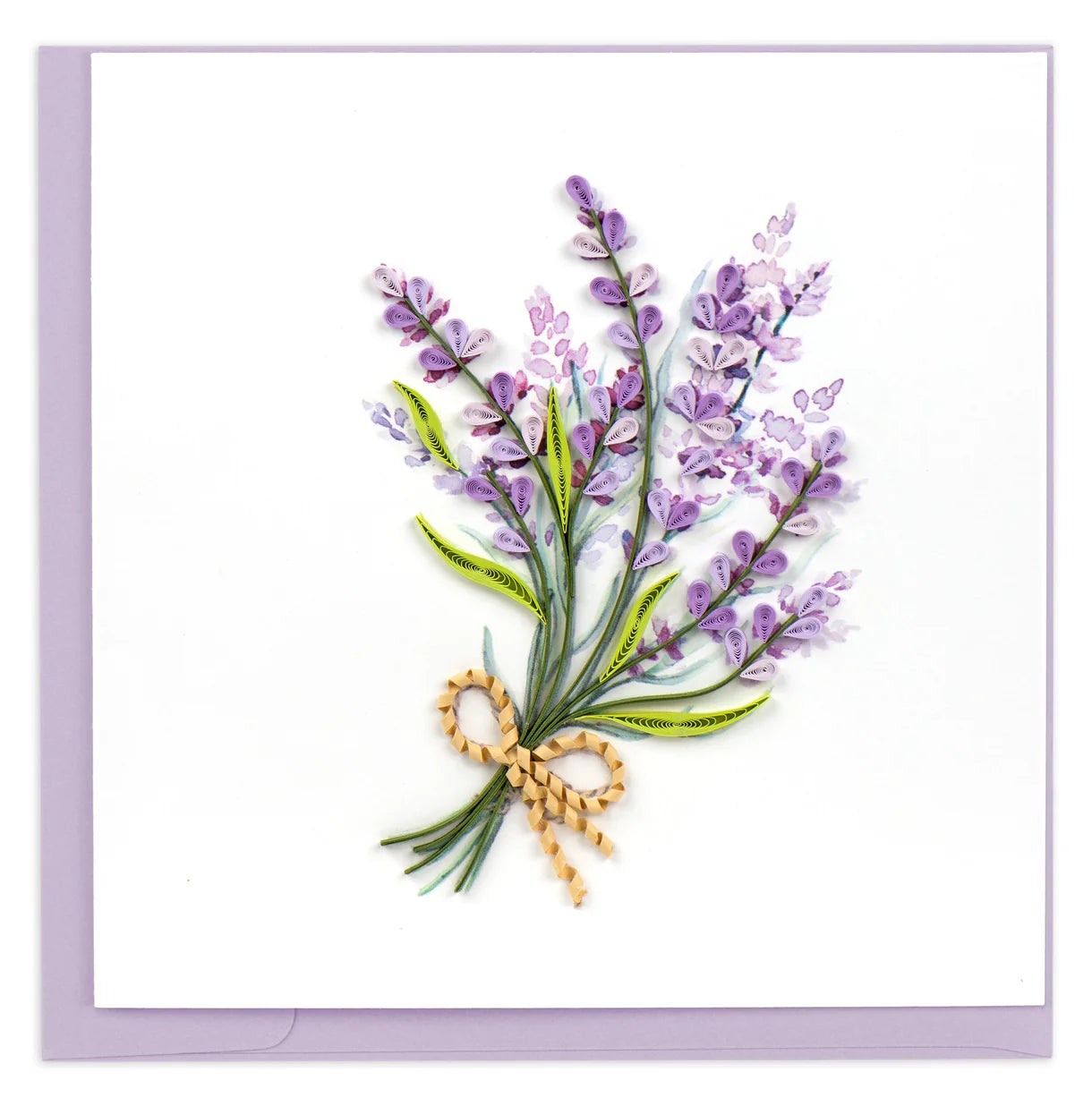 Ramo de Lavanda de QuillingCard