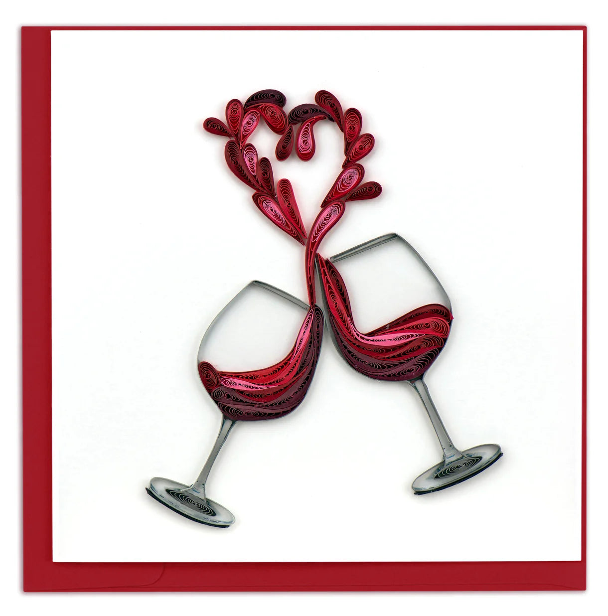 QuillingCard Brindis por el Amor