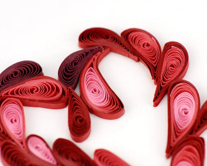 QuillingCard Brindis por el Amor