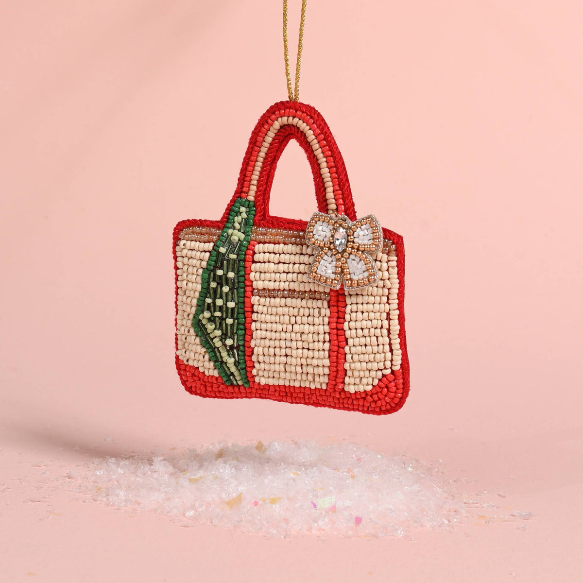 Handcrafted Beaded Ornament-Tote of the Year