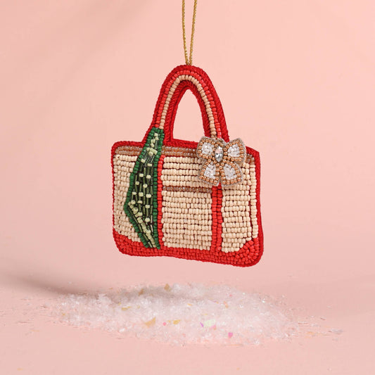 Handcrafted Beaded Ornament-Tote of the Year
