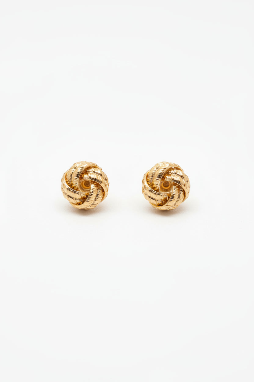 Gold love knots