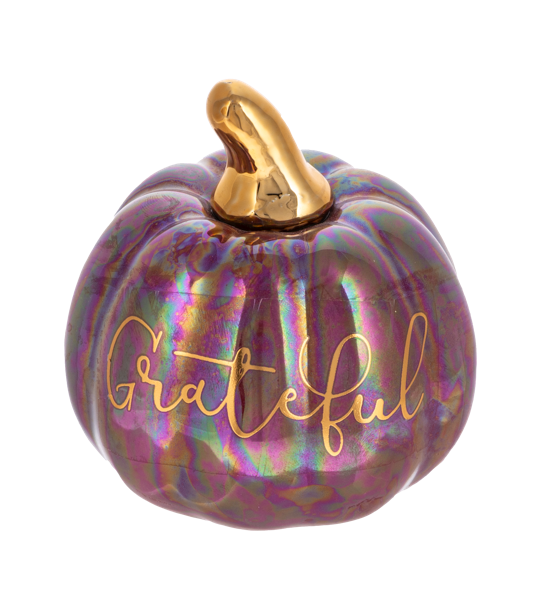 Iridescent Message Pumpkin